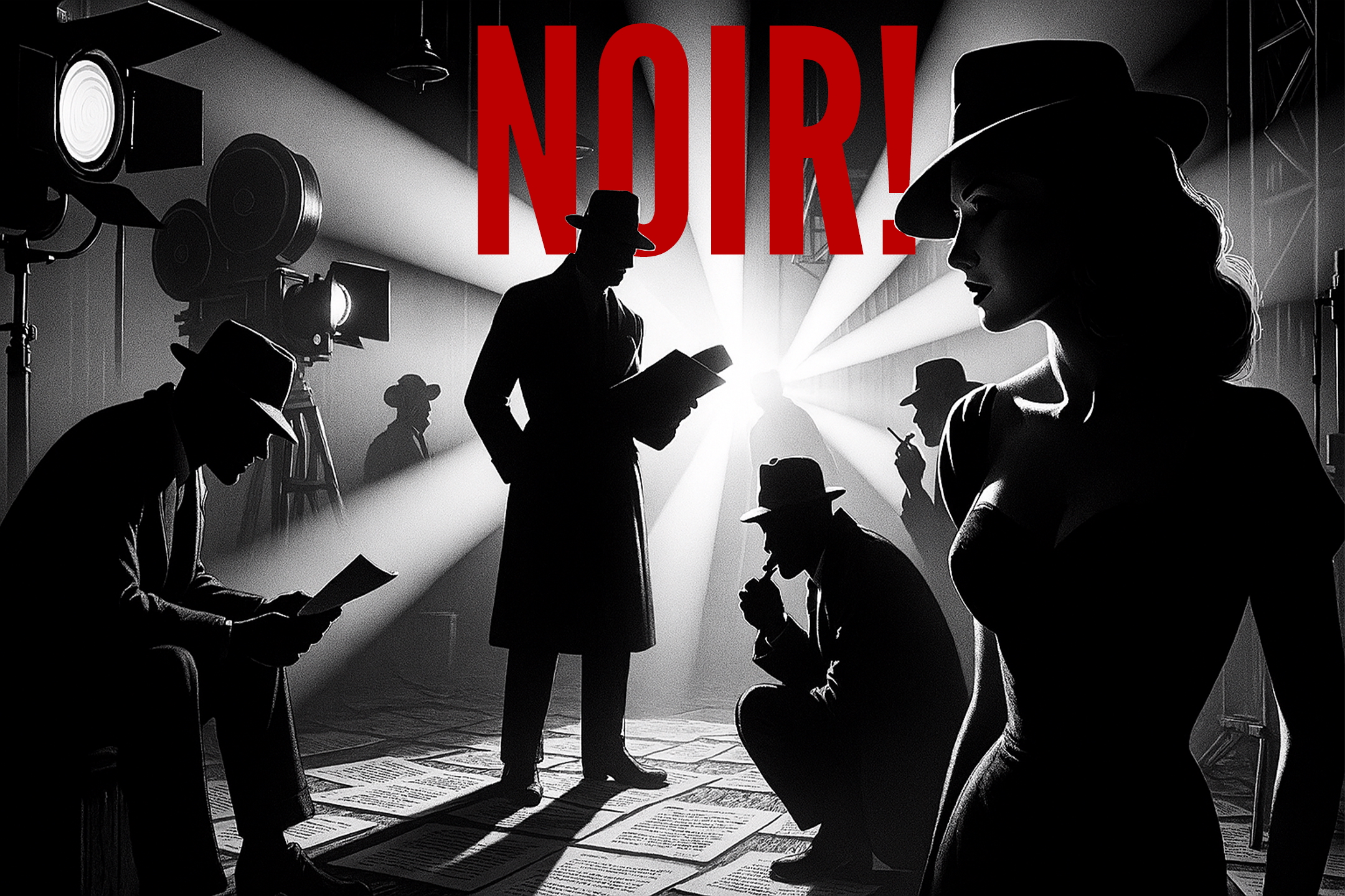 Noir Poster W Text