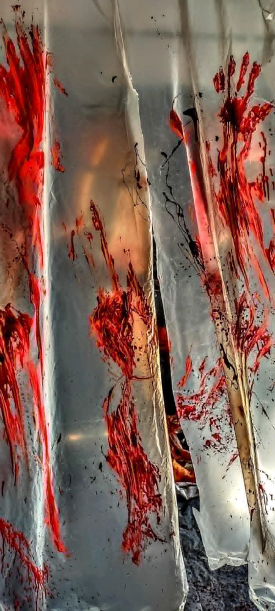 bloody hands